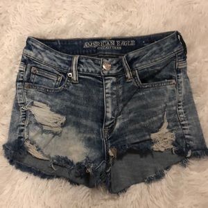American eagle jean shorts